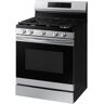 Samsung 6 cu. ft. Smart Wi-Fi Enabled Convection Gas Range with No Preheat AirFry in Stainless Steel