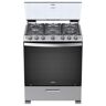 Whirlpool 30 in. 5.1 cu. ft. Freestanding Gas Range in Silver with EverClean Technology