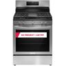 Frigidaire Gallery 30 in. 5 Burner Freestanding Gas Range in Stainless Steel with True Convection and Air Fry