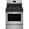 Frigidaire 30 in. 5 Burner Freestanding Gas Range in Stainless Steel