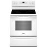 Whirlpool 5.3 cu. ft. Electric Range with Steam Clean and 5 Elements in White