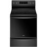 Whirlpool 6.4 cu. ft. Electric Range in Black with Frozen Bake Technology