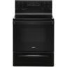 Whirlpool 30 in. 5.3 cu. ft. Electric Range with 5-Elements and Frozen Bake Technology in Black