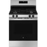 30 in. 4-Burners Free-Standing Smart Gas Range in Stainless Steel