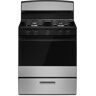 Amana 30 in. 4 Burners Freestanding Gas Range in Stainless Steel with Thermal Cooking