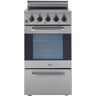 Unique Prestige 20 in. 1.6 cu. ft. Electric Range with Convection Oven in Stainless Steel