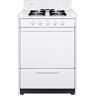 Summit Appliance 24 in. 2.92 cu. ft. LP Gas Range in White