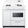 Summit Appliance 36 in. 2.9 cu. ft. Gas Range in White