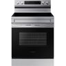 Samsung 6.3 cu. ft. Smart Freestanding Electric Range with Steam Clean in Stainless Steel