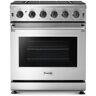 Thor 30 in. 4.55 cu. ft. Professional Gas Range in Stainless Steel