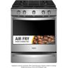 Whirlpool 5.8 cu. ft. Smart Slide-In Gas Range with Air Fry, When Connected in Resistant Stainless Steel