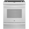 30 in. 5.3 cu. ft. Slide-In Electric Range in White with Convection, Air Fry Cooking