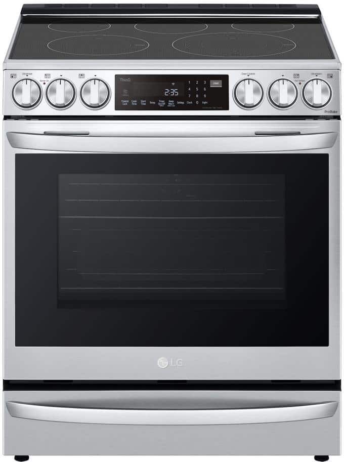 Master Precision Cooking: A Comprehensive Comparison of Best Sous Vide Machines Including Rocyis, Vevor, Anova, and More, Plus Expert Reviews and Buying Guide 14 LG 6.3 cu. ft. Smart Slide-In Electric Range with ProBake Convection & Air Sous Vide in PrintProof Stainless Steel