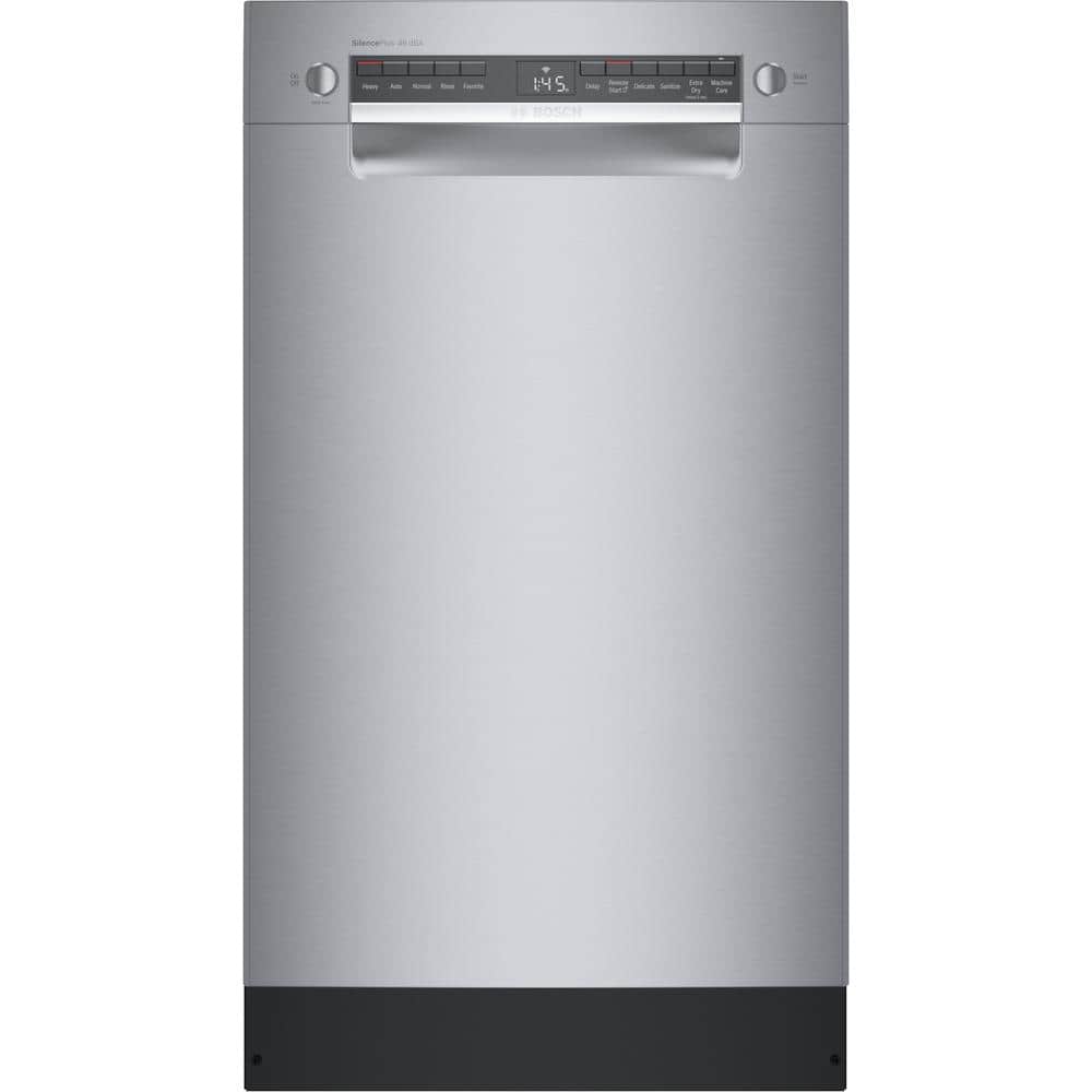 Bosch 300 Series 18 in. Front Control Smart Built-In Dishwasher with 3rd Rack and 46 dBA