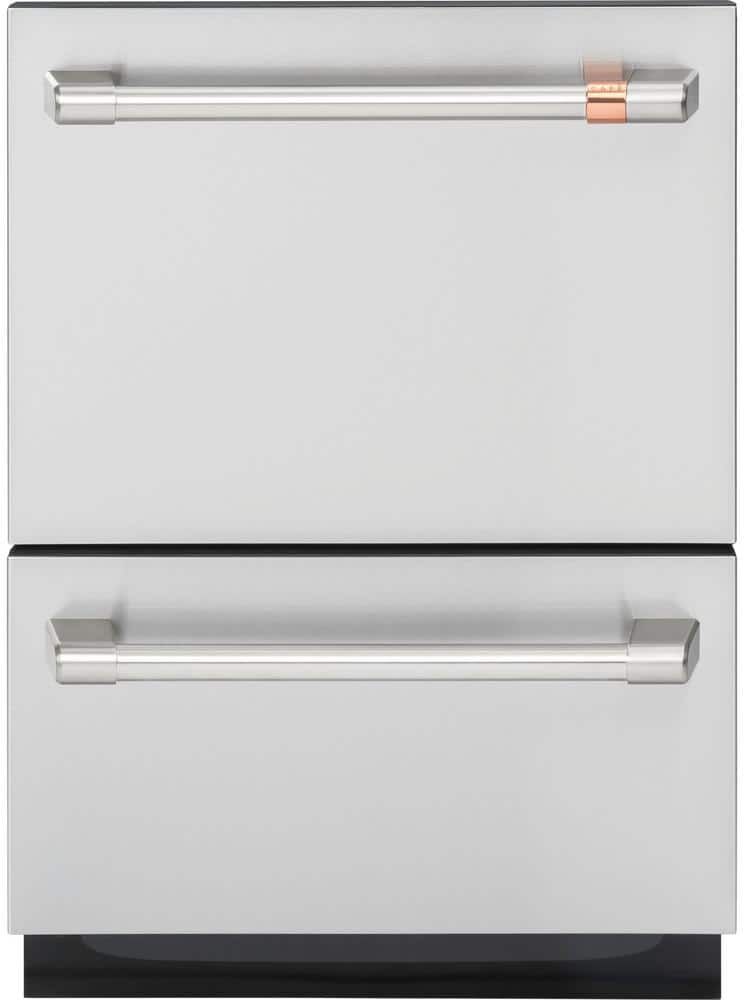 Cafe 24 in. Stainless Steel Double Drawer Dishwasher