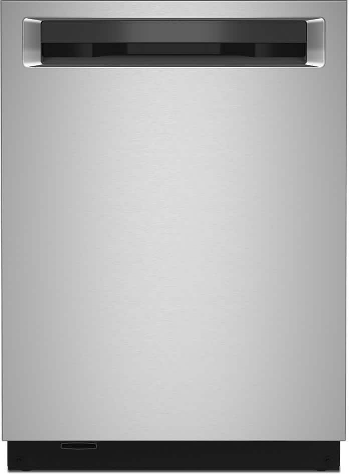 KitchenAid 24 in. PrintShield Stainless Steel Top Control Built-in Tall Tub Dishwasher with Stainless Steel Tub, 44 dBA