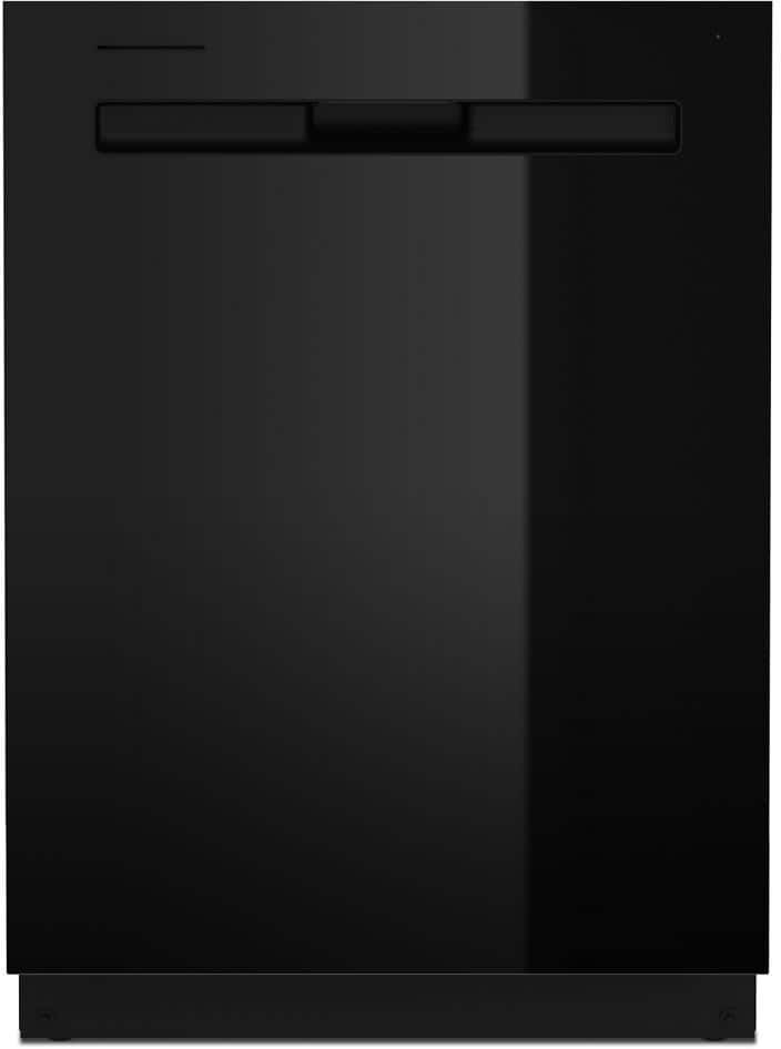 Maytag 24 in. Black Top Control Built-in Tall Tub Dishwasher with Dual Power Filtration, 47 dBA