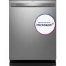 Profile 24 in Smart Built-In Top Control Fingerprint Resistant Stainless Dishwasher w/ Microban Technology, 44 dBA