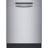 Bosch 800 Series 24 in ADA Compliant Front Control Tall Tub Dishwasher in Stainless Steel with Crystal Dry and 3rd Rack, 42dBA