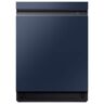 Samsung Bespoke 24 in. Navy Steel Top Control Smart Built-in Tall Tub Dishwasher with Stainless Steel Tub and AutoRelease, 39dBA