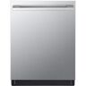 LG STUDIO SMART Top Control Dishwasher in Stainless Steel with 1-Hour Wash & Dry, QuadWash Pro, and TrueSteam