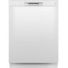 Hotpoint 24 in. Built-In Tall Tub Front Control Dishwasher with One Button in White, 60 dBA