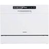 Costway 21 in. Compact Countertop Dishwasher 6 Place Settings w/5 Washing Programs & 24H Timer