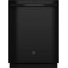 GE 24 in. Built-In Tall Tub Top Control Black Dishwasher with Sanitize, Dry Boost, 55 dBA