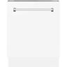 ZLINE Kitchen and Bath Tallac Series 24 in. Top Control 8-Cycle Tall Tub Dishwasher with 3rd Rack in White Matte