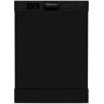 Magic Chef 24 in. Black Front Control Built-in Stainless Steel Tall Tub Dishwasher