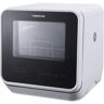 Farberware 24 in. White Digital Portable 120-volt Dishwasher with 5-Cycles with 2-Place Setting Capacity