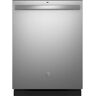 GE 24 in. Built-In Tall Tub Top Control Stainless Steel Dishwasher with Sanitize, Dry Boost, 55 dBA