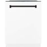 ZLINE Kitchen and Bath Autograph Edition 24 in. Top Control 6-Cycle Tall Tub Dishwasher with 3rd Rack in White Matte and Matte Black