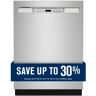 Maytag 24 in. Fingerprint Resistant Stainless Front Control Built-In Tall Tub Dishwasher with Dual Power Filtration, 50 dBA