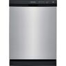 Frigidaire 24 In. in. Front Control Built-In Tall Tub Dishwasher in Stainless Steel with 3-Cycles, 55 dBA