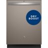GE 24 in. Built-In Tall Tub Top Control Slate Dishwasher w/Sanitize, Dry Boost, 52 dBA