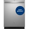 GE 24 in. Built-In Tall Tub Top Control Stainless Steel Dishwasher w/Sanitize, Dry Boost, 52 dBA