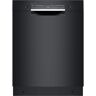 Bosch 300 Series 24 in. ADA Compliant Smart Front Control Dishwasher in Black with Stainless Steel Tub, 46dBA