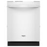 Whirlpool 24 in. Top Control Standard Built-In Dishwasher in White with 3rd Rack