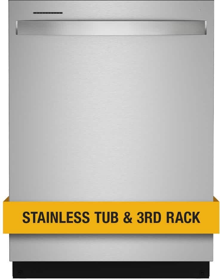 Eco-Friendly best Dishwashers: An Efficient Cleaning Guide 33 Whirlpool 24 in. Fingerprint Resistant Stainless Steel Top Control Built-In Tall Tub Dishwasher with Third Level Rack, 47 dBA