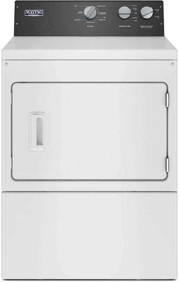 Maytag 7.4 cu.ft. vented Front Load Gas Dryer in White with Premium Motor