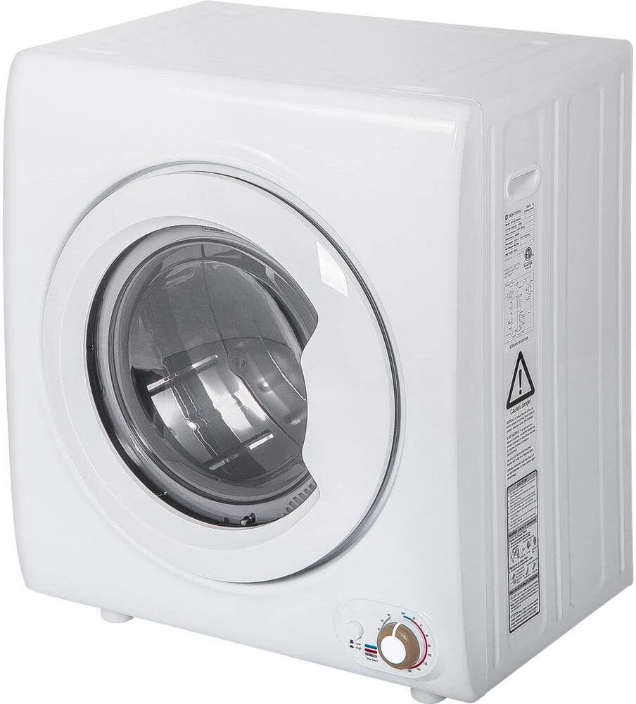 Amucolo 2.65 cu. ft. Vented Compact Laundry Dryer Tumble Dryer in White