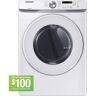 Samsung 7.5 cu. ft. Stackable Vented Gas Dryer with Sensor Dry in White