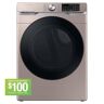 Samsung 7.5 cu. ft. Stackable Vented Gas Dryer with Steam Sanitize+ in Champagne
