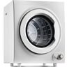 Boyel Living 2.65 cu. ft. 120 Volt White Electric Vented Dryer with 9 lbs Capacity and 1400W Drying Power, Easy Control