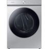 Samsung Bespoke 7.6 cu. ft. Ultra-Capacity Vented Gas Dryer in Silver Steel with AI Optimal Dry and Super Speed Dry