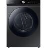 Samsung Bespoke 7.6 cu. ft. Ultra-Capacity Vented Gas Dryer in Brushed Black with Super Speed Dry and AI Smart Dial