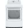 LG 7.3 Cu. Ft. Vented Electric Dryer in White with Sensor Dry Technology