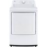 LG 7.3 Cu.Ft. Vented Gas Dryer in White with Sensor Dry Technology