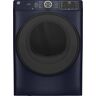 GE 7.8 cu. ft. Smart Front Load Electric Dryer in Sapphire Blue with Sanitize Cycle, ENERGY STAR